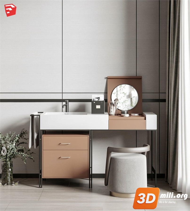 Dressing Table Skp Files 